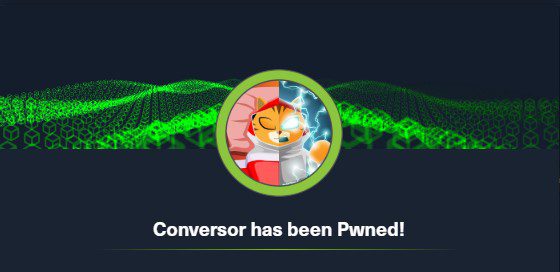 Official Writeup for Conversor HTB